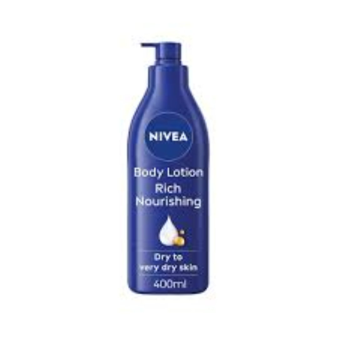 NIVEA BODY LOTION NOURISHING DRY SKIN 400ML